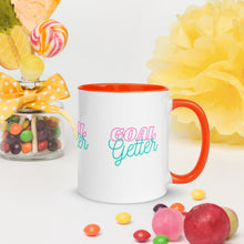 Load image into Gallery viewer, 'Goal Getter' Mug With Color Inside