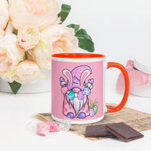 Load image into Gallery viewer, 'Happy Easter Gnome with Eggs' Mug With Color Inside