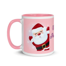 Load image into Gallery viewer, 'Merry Pinkmas' Pink Mug with Color Inside