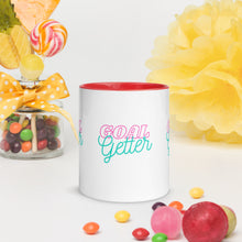 Load image into Gallery viewer, 'Goal Getter' Mug With Color Inside