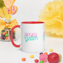 Load image into Gallery viewer, 'Goal Getter' Mug With Color Inside
