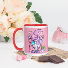 Load image into Gallery viewer, 'Happy Easter Gnome with Eggs' Mug With Color Inside