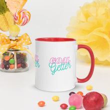 Load image into Gallery viewer, 'Goal Getter' Mug With Color Inside