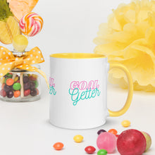 Load image into Gallery viewer, 'Goal Getter' Mug With Color Inside