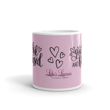 Load image into Gallery viewer, 'Grateful & Blessed with Hearts' Mug