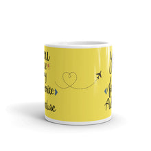 Load image into Gallery viewer, 'You Are My Favorite Adventure Yellow Travel' Mug