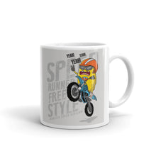 Load image into Gallery viewer, 'Monster Free Style Motorbike' Glossy mug