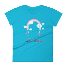 Load image into Gallery viewer, 'Rainbow Joy Lulu's Luxuries' Women's Short Sleeve T-Shirt