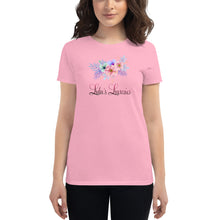 Load image into Gallery viewer, 'Pastel Flower Bouquet' Women's Short Sleeve T-Shirt