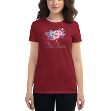 Load image into Gallery viewer, 'Pastel Flower Bouquet' Women's Short Sleeve T-Shirt
