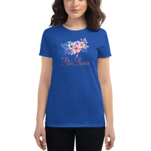 Load image into Gallery viewer, 'Pastel Flower Bouquet' Women's Short Sleeve T-Shirt