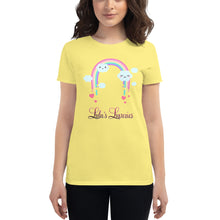 Load image into Gallery viewer, 'Rainbow Joy Lulu's Luxuries' Women's Short Sleeve T-Shirt