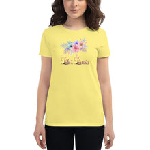 Load image into Gallery viewer, 'Pastel Flower Bouquet' Women's Short Sleeve T-Shirt