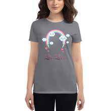Load image into Gallery viewer, 'Rainbow Joy Lulu's Luxuries' Women's Short Sleeve T-Shirt