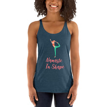 Load image into Gallery viewer, 'Namaste In Shape' Yoga Women's Racerback Tank