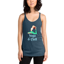 Load image into Gallery viewer, 'Yoga & Chill' Women's Racerback Tank