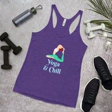 Load image into Gallery viewer, 'Yoga & Chill' Women's Racerback Tank