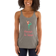 Load image into Gallery viewer, 'Namaste In Shape' Yoga Women's Racerback Tank