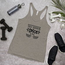 Load image into Gallery viewer, 'Talk Pumpkin Spice To Me' Women's Racerback Tank