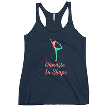 Load image into Gallery viewer, 'Namaste In Shape' Yoga Women's Racerback Tank