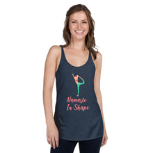 Load image into Gallery viewer, 'Namaste In Shape' Yoga Women's Racerback Tank