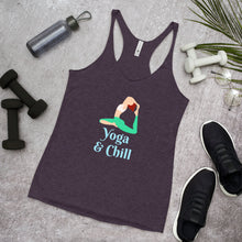Load image into Gallery viewer, 'Yoga & Chill' Women's Racerback Tank