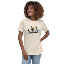 Load image into Gallery viewer, 'Hello Summer' Women's Relaxed T-Shirt