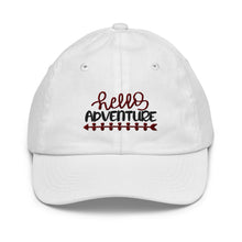 Load image into Gallery viewer, 'Hello Adventure' Youth unisex baseball cap