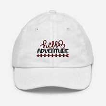 Load image into Gallery viewer, 'Hello Adventure' Youth unisex baseball cap