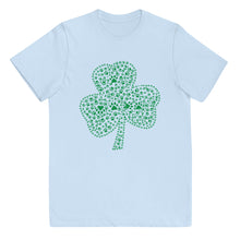 Load image into Gallery viewer, 'Paw Leaf Clover' Youth unisex jersey t-shirt