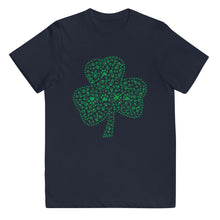 Load image into Gallery viewer, 'Paw Leaf Clover' Youth unisex jersey t-shirt