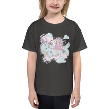 Load image into Gallery viewer, 'Narwhal Unicorn Whale Princess' Youth Short Sleeve T-Shirt