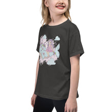 Load image into Gallery viewer, 'Narwhal Unicorn Whale Princess' Youth Short Sleeve T-Shirt