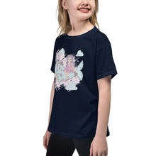 Load image into Gallery viewer, 'Narwhal Unicorn Whale Princess' Youth Short Sleeve T-Shirt