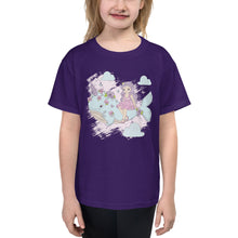 Load image into Gallery viewer, 'Narwhal Unicorn Whale Princess' Youth Short Sleeve T-Shirt