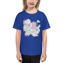 Load image into Gallery viewer, 'Narwhal Unicorn Whale Princess' Youth Short Sleeve T-Shirt