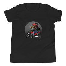 Load image into Gallery viewer, 'Motorcycle Hog' Youth Unisex Short Sleeve T-Shirt