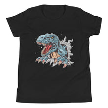 Load image into Gallery viewer, 'Dinosaur T-Rex' Unisex Youth Short Sleeve T-Shirt