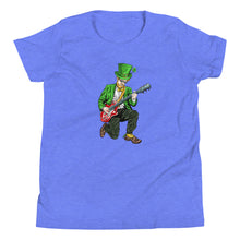 Load image into Gallery viewer, 'Rock On Leprechaun' Unisex Youth Short Sleeve T-Shirt