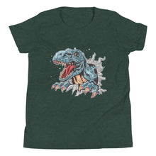 Load image into Gallery viewer, 'Dinosaur T-Rex' Unisex Youth Short Sleeve T-Shirt