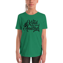 Load image into Gallery viewer, 'Be Kind To One Another' Unisex Youth Short Sleeve T-Shirt