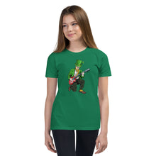 Load image into Gallery viewer, 'Rock On Leprechaun' Unisex Youth Short Sleeve T-Shirt