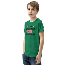 Load image into Gallery viewer, 'Dream Without Fear Live Without Limits' Unisex Youth Short Sleeve T-Shirt