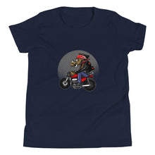 Load image into Gallery viewer, 'Motorcycle Hog' Youth Unisex Short Sleeve T-Shirt