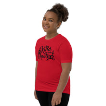 Load image into Gallery viewer, 'Be Kind To One Another' Unisex Youth Short Sleeve T-Shirt