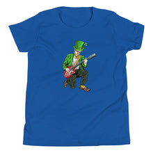 Load image into Gallery viewer, 'Rock On Leprechaun' Unisex Youth Short Sleeve T-Shirt