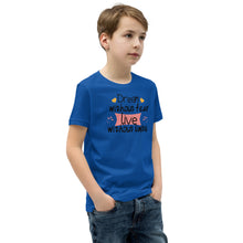 Load image into Gallery viewer, 'Dream Without Fear Live Without Limits' Unisex Youth Short Sleeve T-Shirt