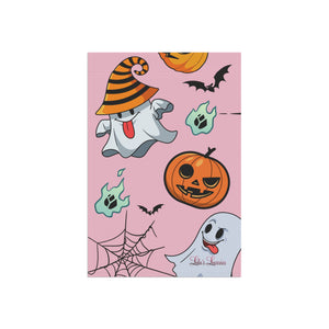 'Happy Pink Halloween' Garden & House Banner