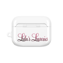 Load image into Gallery viewer, &#39;Lulu&#39;s Luxuries&#39; Stylish AirPod Cases, Personalized AirPod Cover, Trendy Headphone Cases, Gift for Music Lovers, Cute Tech Accessories
