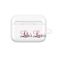 Load image into Gallery viewer, &#39;Lulu&#39;s Luxuries&#39; Stylish AirPod Cases, Personalized AirPod Cover, Trendy Headphone Cases, Gift for Music Lovers, Cute Tech Accessories
